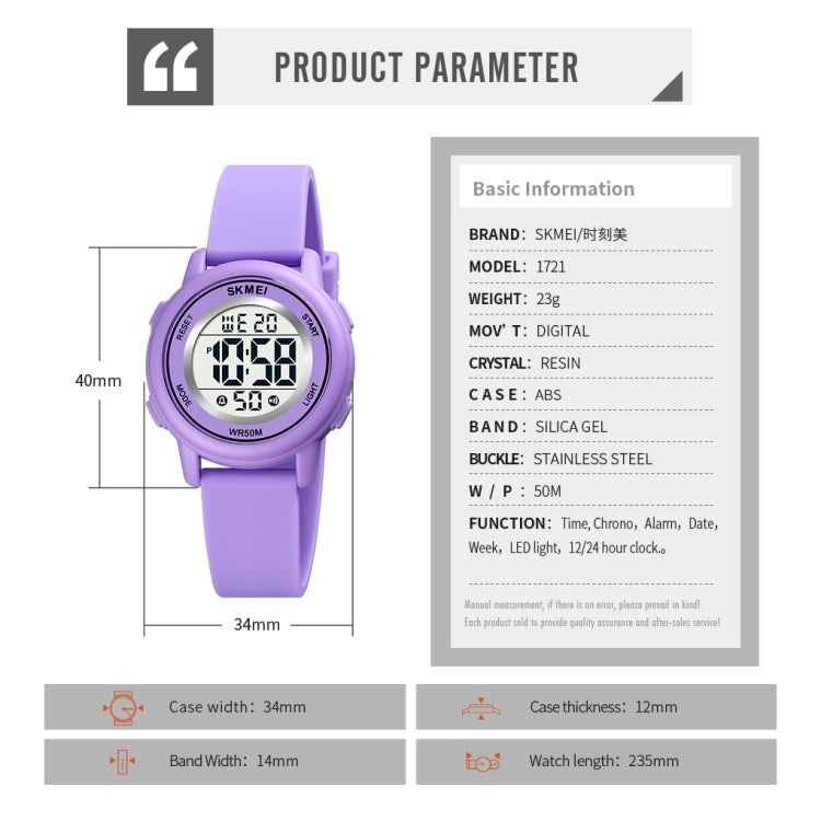 skmei-1721-triplicate-round-dial-led-digital-display-luminous-silicone-strap-electronic-watchpurple