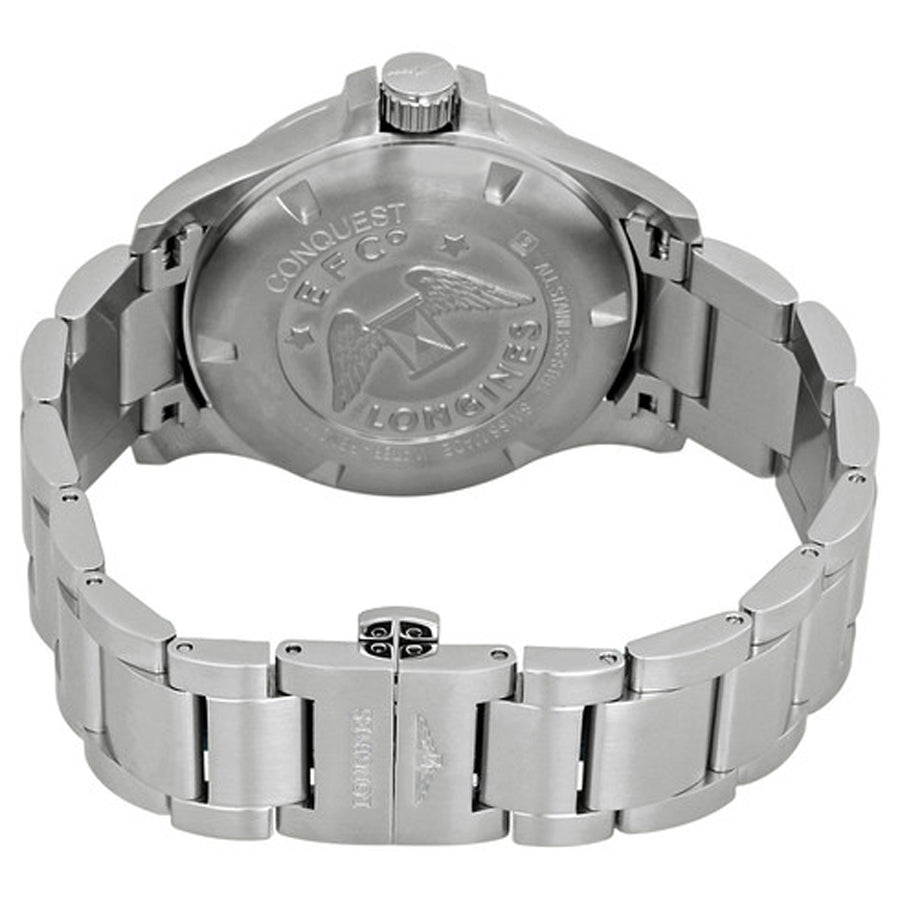 Longines Conquest V.H.P. Black Carbon Dial Men's Watch L3.716.4.66.6
